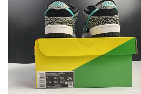 DUNK BQ6817-009 SB LOW PRO"ELEPHANT" NIKE 0212